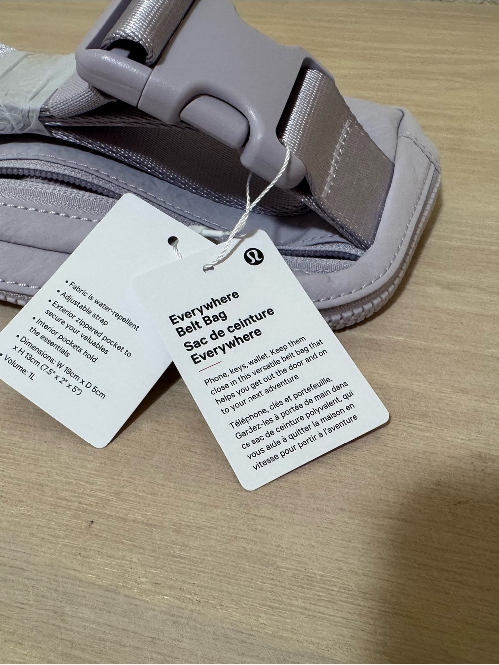 LuluLemon Everywhere Belt Bag - Lavender (NWT) - Picture 9 of 11